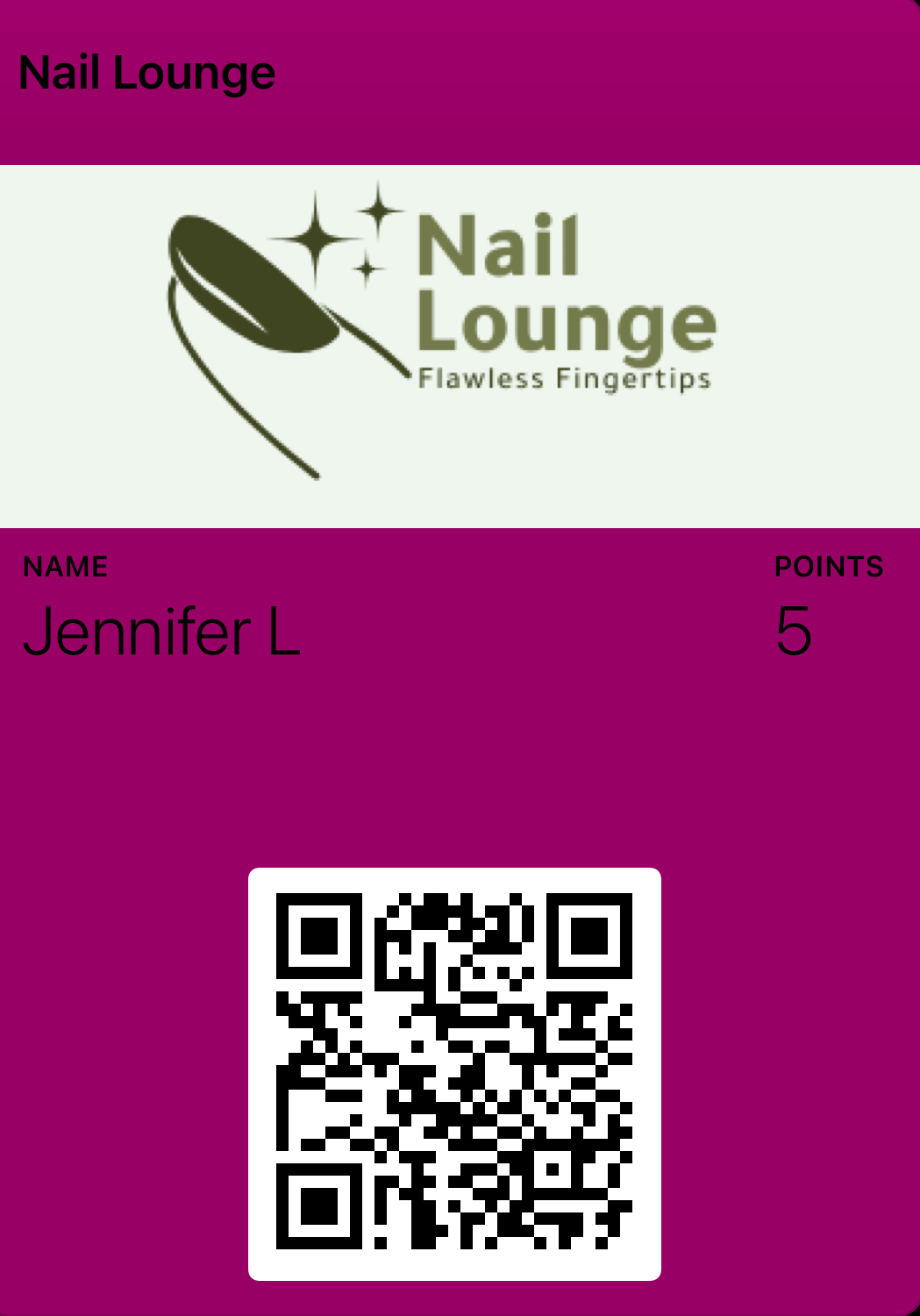 Loyalty Card Sample 3